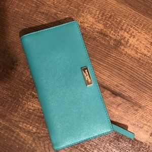 Turquoise Kate Spade Wallet